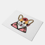 Geisha Corgi Hondenliefhebber Welsh Deurmat (Schuin)