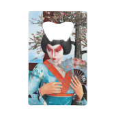 Geisha Creditkaart Flessenopener (Achterkant)