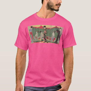 Geisha Cyberpunk Art Japans  Streetwear T-shirt