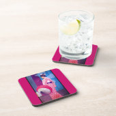 Geisha Dance Bier Onderzetter (Rechterzijde)