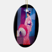 Geisha Dance Keramisch Ornament (Rechts)