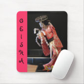 Geisha Doll Mousepad Muismat (Met muis)