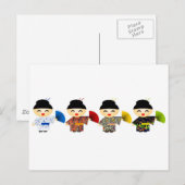 Geisha Dolls Briefkaart (Voorkant / Achterkant)