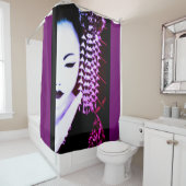 Geisha Douchegordijn (In situ)