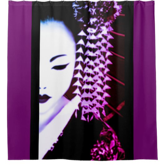 Geisha Douchegordijn (Voorkant)
