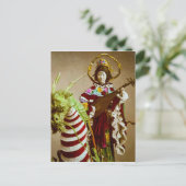  Geisha Dpress as Goddess Benzaiten Japan Briefkaart (Staand voorkant)