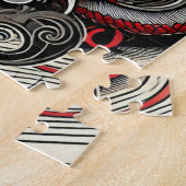 Geisha Elegance puzzel Legpuzzel (Zijkant)