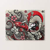 Geisha Elegance puzzel Legpuzzel (Horizontaal)