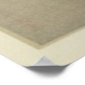 Geisha en een dienaar met haar shamisen box poster (Hoek)