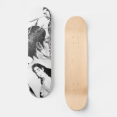 Geisha en Samurai Persoonlijk Skateboard (Voorkant)