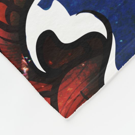 Geisha Fleece Deken (Hoek)