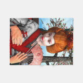 Geisha Fleece Deken (Voorkant (Horizontaal))