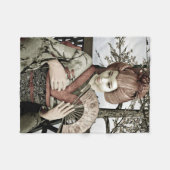  Geisha Fleece Deken (Voorkant (Horizontaal))