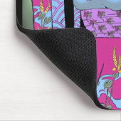 Geisha Fox Mousepad Muismat (Hoek)