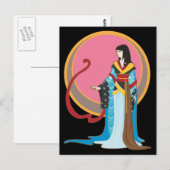 Geisha Fusion Briefkaart (Voorkant / Achterkant)