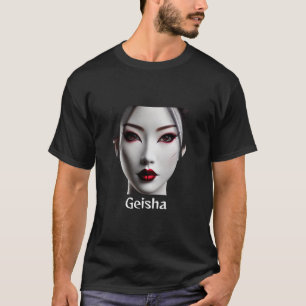 Geisha Gezicht Symbool van Zuiverheid T-shirt