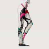 Geisha Girl met Umbrella Leggings (Rechts)