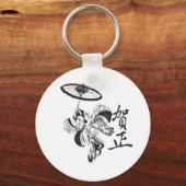 Geisha Girl Sleutelhanger (Voorkant)