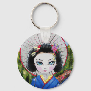 geisha girl sleutelhanger