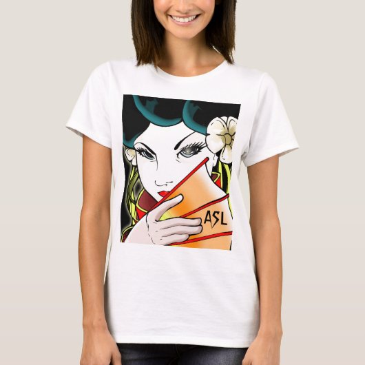 Geisha Girl T-shirt (Voorkant)
