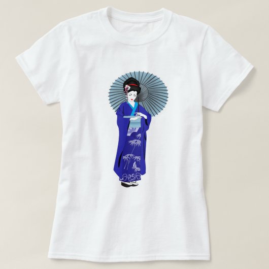 Geisha Girl T-shirt (Design voorkant)