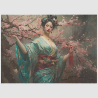 Geisha Girl Tissuepapier