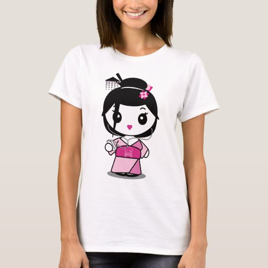 Geisha Grooves T-shirt (Voorkant)