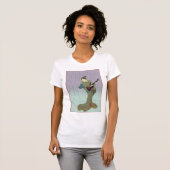 geisha guitar t-shirt (Voorkant volledig)