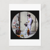 Geisha Hair Dressing  Japans 芸 者 Briefkaart (Voorkant)