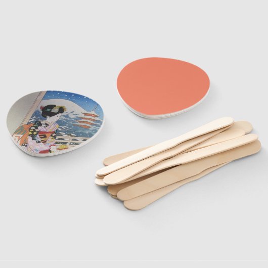 Geisha Handwaaier (Niet-gemonteerd)