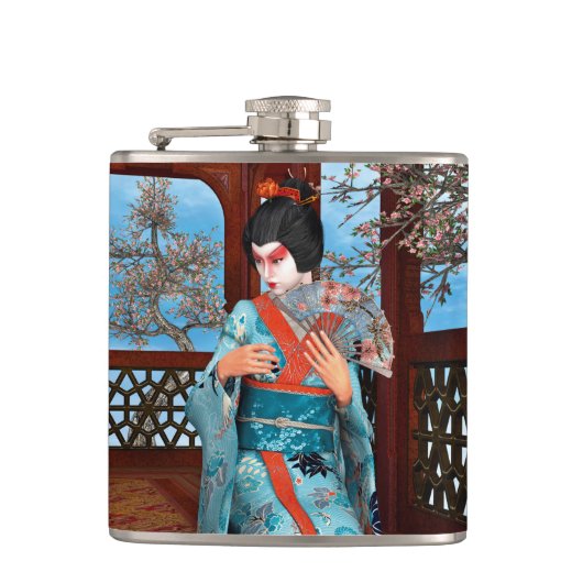 Geisha Heupfles (Voorkant)