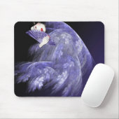 Geisha in Dark Blue Mousepad Muismat (Met muis)