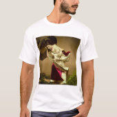  Geisha in een Springtime-raanglijster T-shirt (Voorkant)