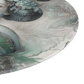 Geisha in Green Design Serie #2 Snijplank (Hoek)