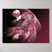 Geisha in het rood poster (Voorkant)