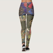 Geisha in Imperial Kimono Leggings (Achterkant)