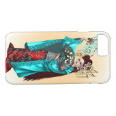 Geisha iPhone Case (Achterkant (Horizontaal))