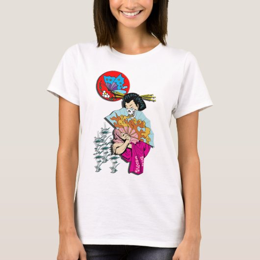 Geisha-IV T-shirt (Voorkant)