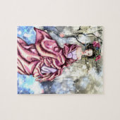 Geisha japan style legpuzzel (Horizontaal)