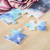 Geisha japan style legpuzzel (Zijkant)