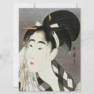 Geisha Japan Vintage Oriëntaals Aziatisch Kimono Kaart