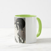 Geisha Japanse  Oriental Asian Kimono Mok (Voorkant rechts)