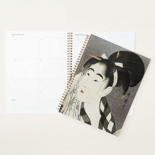 Geisha Japanse  Oriental Asian Kimono Planner (Display)