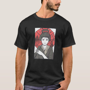 Geisha Japanse Woman T-shirt