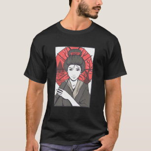 Geisha Japanse Woman T-shirt