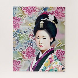 Geisha Jigsaw Puzzel