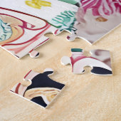 Geisha Jigsaw Puzzel (Zijkant)