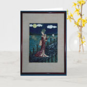 Geisha Kaart (Gele Bloem)