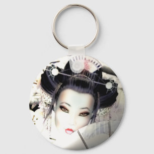 Geisha Keyring Sleutelhanger