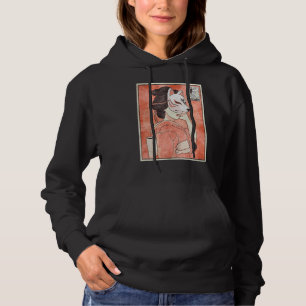 Geisha Kitsune Fox Masker Japanse Esthetische Hoodie